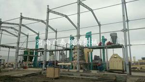 烏茲別克斯坦300噸棉籽預榨、浸出生產(chǎn)線安裝現(xiàn)場